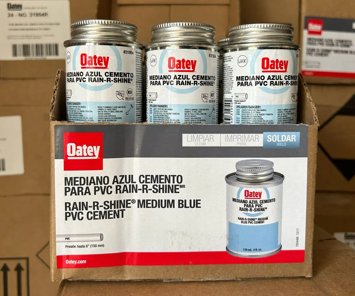 Pegamentos para PVC